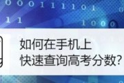 普通高考成绩查询网站入口及查询方法详解（方便快捷查询高考成绩的网站入口与操作方法）