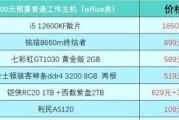 组装电脑配置清单2022及价格表？如何根据预算选择合适的电脑配置？