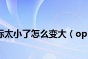 如何设置OPPO桌面图标大小（简单操作教你自定义OPPO手机桌面图标大小）