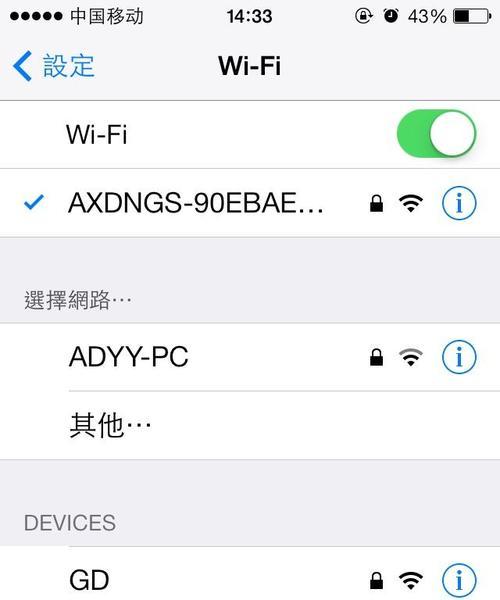 如何更改iPhone手机的WIFI热点名字（简单易行的步骤教你自定义WIFI热点名字）