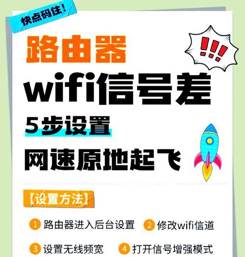 路由器设置如何提高wifi网速？网速提升的有效方法是什么？